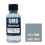 SMS PL117 AIR BRUSH PAINT 30ML PREMIUM MOD EAGLE GREY  ACRYLIC LACQUER SCALE MODELLERS SUPPLY