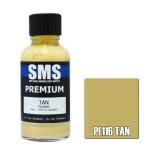 SMS PL116 AIR BRUSH PAINT 30ML PREMIUM TAN  ACRYLIC LACQUER SCALE MODELLERS SUPPLY