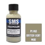 SMS PL140 AIR BRUSH PAINT 30ML PREMIUM BRITISH LIGHT MUD  ACRYLIC LACQUER SCALE MODELLERSSUPPLY