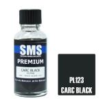 SMS PL123 Airbrush Paint 30ml Premium Carc Black Acrylic Lacquer Scale Modellers Supply