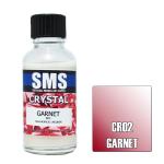 SMS CR02 AIRBRUSH PAINT 30ML CRYSTAL GARNET ACRYLIC LACQUER SCALE MODELLERS SUPPLY