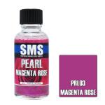 SMS PRL03 AIRBRUSH PAINT 30ML PEARL MAGENTA ROSE ACRYLIC LACQUER SCALE MODELLERS SUPPLY