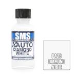 SMS PA23 Airbrush Paint 30ml Diamond White Acrylic Lacquer Scale Modellers Supply