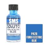 SMS PA28 Airbrush Paint 30ml Ford Electric Blue Acrylic Lacquer Scale Modellers Supply