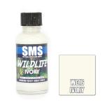SMS WC16 Airbrush Paint 30ml Ivory Acrylic Lacquer Scale Modellers Supply