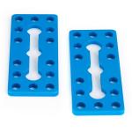 Makeblock 61232 Plate 0324-056-Blue (Pair)