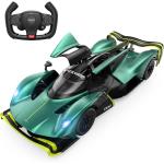 RASTAR 1:14 Green Aston Martin Valkyrie AMR Pro 2.4GHz Remote R/C Car Official Authorization, Doors Can Be Opened Manually, One-Click Acceleration. Batteries are NOT Included! Ages 6+!