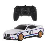 RASTAR 1:24 White BMW 3.0 CSL M Power 2.4GHz Remote R/C Car Official Authorization, Doors Can Be Opened Manually, LED Driving Lights. Batteries are NOT Included! Ages 6+!