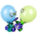 Silverlit YCOO Style B Green & Purple Battle Pack / Twin Pack Robo Kombat - Balloon Puncher, 2 Game modes, A battling Robot with Balloon Heads For Age 5+, Batteries are NOT included