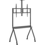 KONIC 55"-100" Heavy Duty TV Cart Trolley - Weight Up to 120kg - Max 900X600mm VESA