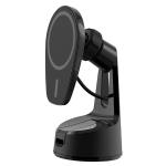 Scosche MPQ6WD-SP Magic Mount PRO (Gen 6) MagSafe Compatible Wireless Charging Dash/Window Mount