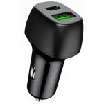 PHILEX PHC-7606P 36W QC3.0 Dual Outlets Quick Car Charger 1x USB-A - 1x USB-C