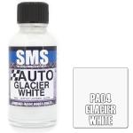 SMS PA04 Airbrush Paint 30ml Auto Colour Glacier White Scale Modellers Supply