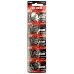 Maxell LITHIUM BATTERY CR1632 3V COIN CELL 5 PACK