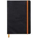 Rhodia Rhodiarama Softcover Notebook A5 Lined Black