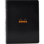 Rhodia Classic Notebook Spiral A4+ Grid Black
