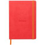 Rhodia Rhodiarama Softcover Notebook A5 Lined Coral