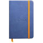 Rhodia Rhodiarama Hardcover Notebook Pocket Lined Sapphire