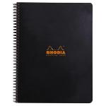 Rhodia Meeting Book Spiral A4+ Black