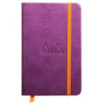 Rhodia Rhodiarama Hardcover Notebook Pocket Lined Purple
