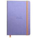 Rhodia Rhodiarama Hardcover Notebook A5 Lined Iris Blue