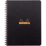 Rhodia Rhodiactive Notebook Spiral A5+ Lined Black