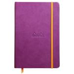 Rhodia Rhodiarama Hardcover Notebook A5 Blank Purple