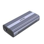 Unitek S1225A USB-C to M.2 SSD Enclosure in Alloy Housing Supports M.2 NVME & SATA SSD for M-Key &B+M-Key for size 2242 / 2260  / 2280 - Superior Heat Dissipation - Auto-Sleep Mode