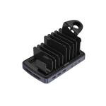 Unitek P1207B 6-Port USB-C & USB-A Multi Device Charging Station. Charge up to 6 Devices,Supportsupto60WSuper Fast Charge, Built-in overvoltage, overcurrent Protection Comes with 8 Separator Slats