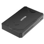 Unitek S1229C M.2 NVMe & SATA SSD Enclosure Supports M Key M.2 NVMe SSDs & 2.5  SATA SSDs - 10Gbps NVMe Enclosure - Universal USB A & USB-C Interface - Excellent Heat Dissipation