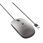 Unitek T060B Wired Mouse Space Grey