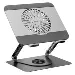 Unitek OT1098AGY Adjustable Laptop Stand with Detachable Cooling Fan