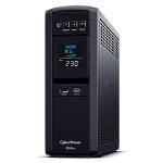 CyberPower PFC Sinewave Series 1350VA / 810W Tower UPS with LCD 6 NZ Outlets, USB-A , USB-C Charging port, 2 Years advance replacement warranty