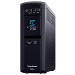 CyberPower PFC Sinewave Series 1600VA / 1000W Tower UPS with LCD 6 NZ Outlets, USB-A , USB-C Charging port, 2 Years advance replacement warranty