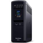 CyberPower PFC Sinewave Series 1600VA / 1000W Tower UPS with LCD 6 NZ Outlets, USB-A , USB-C Charging port, 2 Years advance replacement warranty