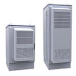 Eaton ExoCab18, IP55, Outdoor Enclosure, Front 600W, TSHEX, Grey, 16U EQ, No UPS/DC