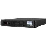 RackPower UPS 3000VA/3000W Rack-Mounted Double Conversion True Online - PF=1.0 - 96% Power Efficiency - USS003BR