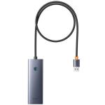Baseus UltraJoy Series Lite 4-Port Hub 50cm - USB A to 4x USB 3.0 - USB-C 5V