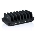 mbeat MB-CHGR-7U Gorilla Power 7 Port 60W USB & USB C Charging Station with Phone & Tablet Holders