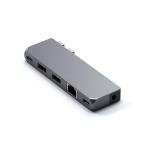 SATECHI Pro Hub Mini - Space Grey Best Mini Hub for  Mac - Also Works on USB-C Mac 2018-2020 Air / Pro