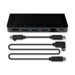 Twelve South StayGo USB-C Hub 4K HDMI - USB-C - 3x USB-A 3.0 - Ethernet - SD/MicroSD Card Slot - with 1m Cable