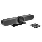 Logitech MeetUp 4K PTZ All-in-one Conference Video Bar FOV 120° - 5x Zoom - Microphone Range up to 4m