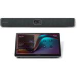 Maxhub XBar V50 100MP/4K Dual Sight-Lens All-in-One Conference Video Bar with Touch Console - MTR on Android -  FOV 125°, 12-Mic Array Range up to 8M, 15W+15W Speakers