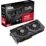 ASUS Dual AMD Radeon RX 7800 XT 16GB GDDR6 Graphics Card 2.5 Slot - 2x 8 Pin Power -1x HDMI - 3x DP - Minimum 750W PSU
