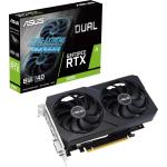 ASUS Dual NVIDIA GeForce RTX 3050 8GB GDDR6 Graphics Card Max 4 Displays - 3x DisplayPort - 1x HDMI - 2 Slot - 200mm Length - PCIe 4.0 - 1x 8 Pin Power - 550W or Higher PSU Recommended