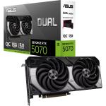 ASUS DUAL NVIDIA GeForce RTX 5070 12GB GDDR7 Graphics Card PCIE 5.0 - 2.5 Slot - 1x 16 Pin Power - Minimum 750W PSU
