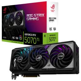 ASUS ROG STRIX NVIDIA GeForce RTX 5070 Ti OC GAMING 16GB GDDR7 Graphics Card PCIE 5.0 - 3.2 Slot - 1x 16 Pin Power - Minimum 850W PSU