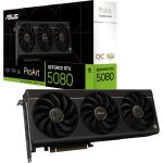 ASUS PROART NVIDIA GeForce RTX 5080 OC 16GB GDDR7 Graphics Card PCIE 5.0 - 2.5 Slot - 1x 16 Pin Power - Minimum 850W PSU