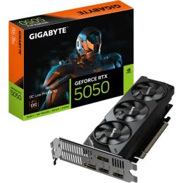 Gigabyte NVIDIA GeForce RTX 5050 OC 8GB Low Profile Graphics Card PCIE 5.0 - 2 Slot - 1x 8 Pin Power - Minimum 550W PSU