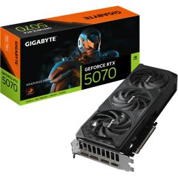 Gigabyte NVIDIA GeForce RTX 5070 WINDFORCE 12GB GDDR7 Graphics Card PCIE 5.0 - 2.5 Slot - 1x 16 Pin Power - Minimum 750W PSU